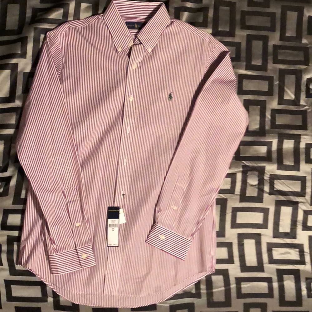 Men’s Long Sleeve Dress Shirt Ralph Lauren Polo